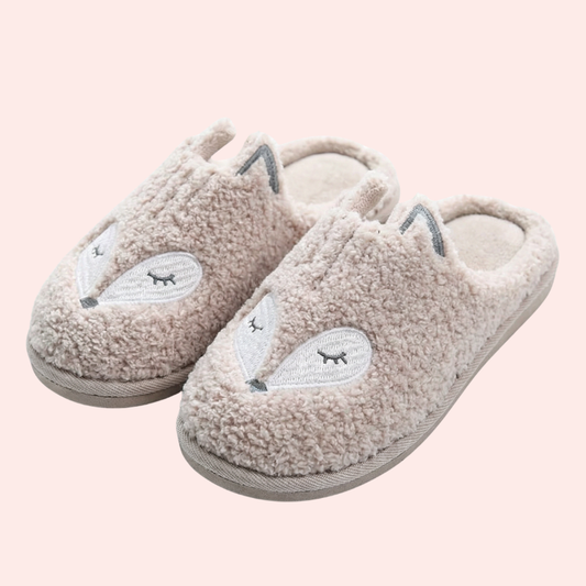 Lovers soft cotton slippers