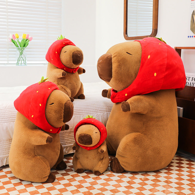 Cute Capybara Creative Plushie Cartoon Capybara Plush Toy