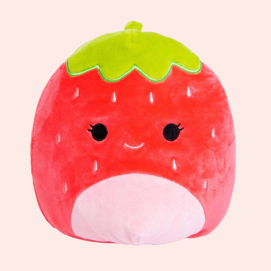 8 Inch 3D Strawberry Sofa Cushion Plush Doll Ornaments Pillow Birthday Gift Plush Stuffed Plushie Fruits Plush Toy Bat Toys