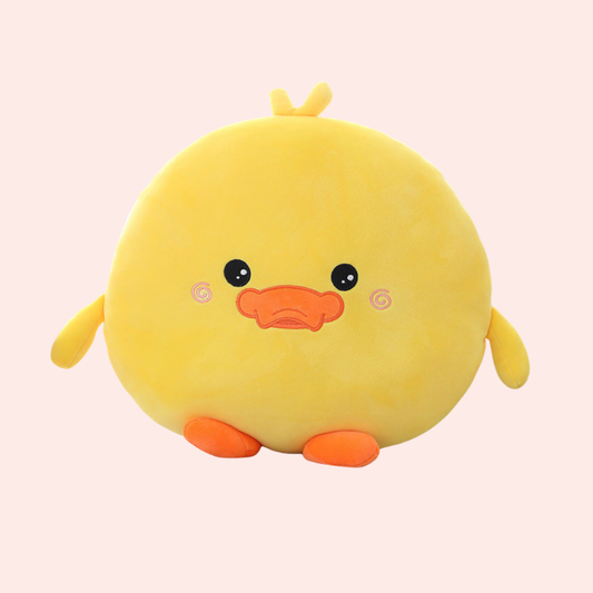 Little yellow duck stuffed toy