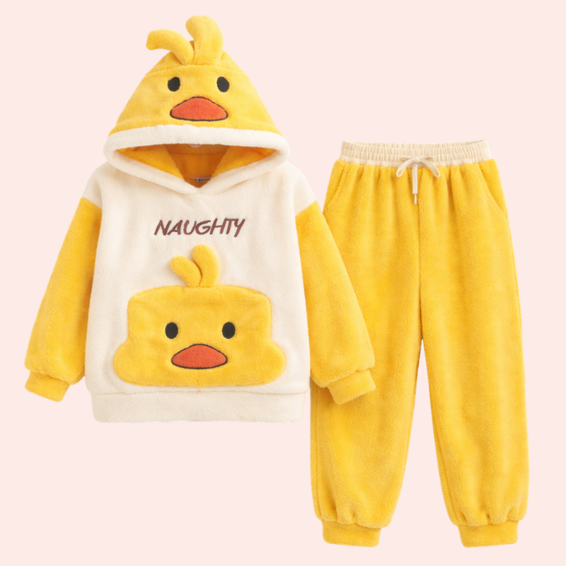Frog Cute Cartoon Thick Pajamas