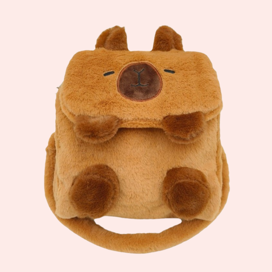 Cartoon Cute Niche Capybara Plush Bag