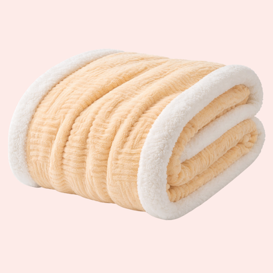 Simple Leisure Nap Blanket Thick Lambskin Blanket Dormitory Blanket