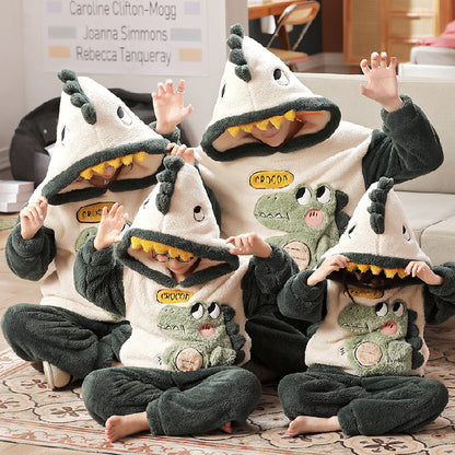 Frog Cute Cartoon Thick Pajamas